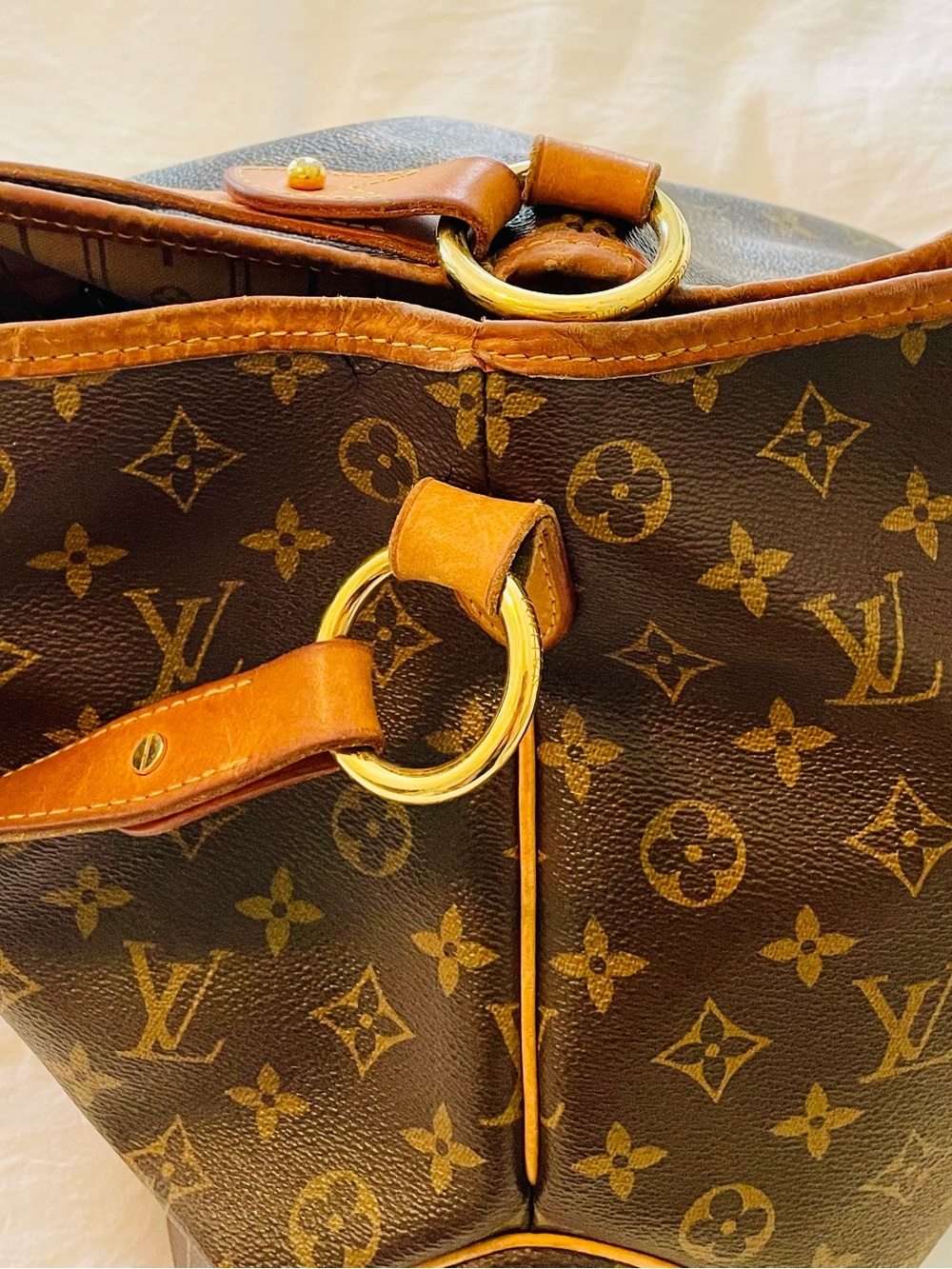 Louis Vuitton Monogram Galliera GM Shoulder Hobo Bag w/Receipt & Dust Bag - Picture 5 of 15